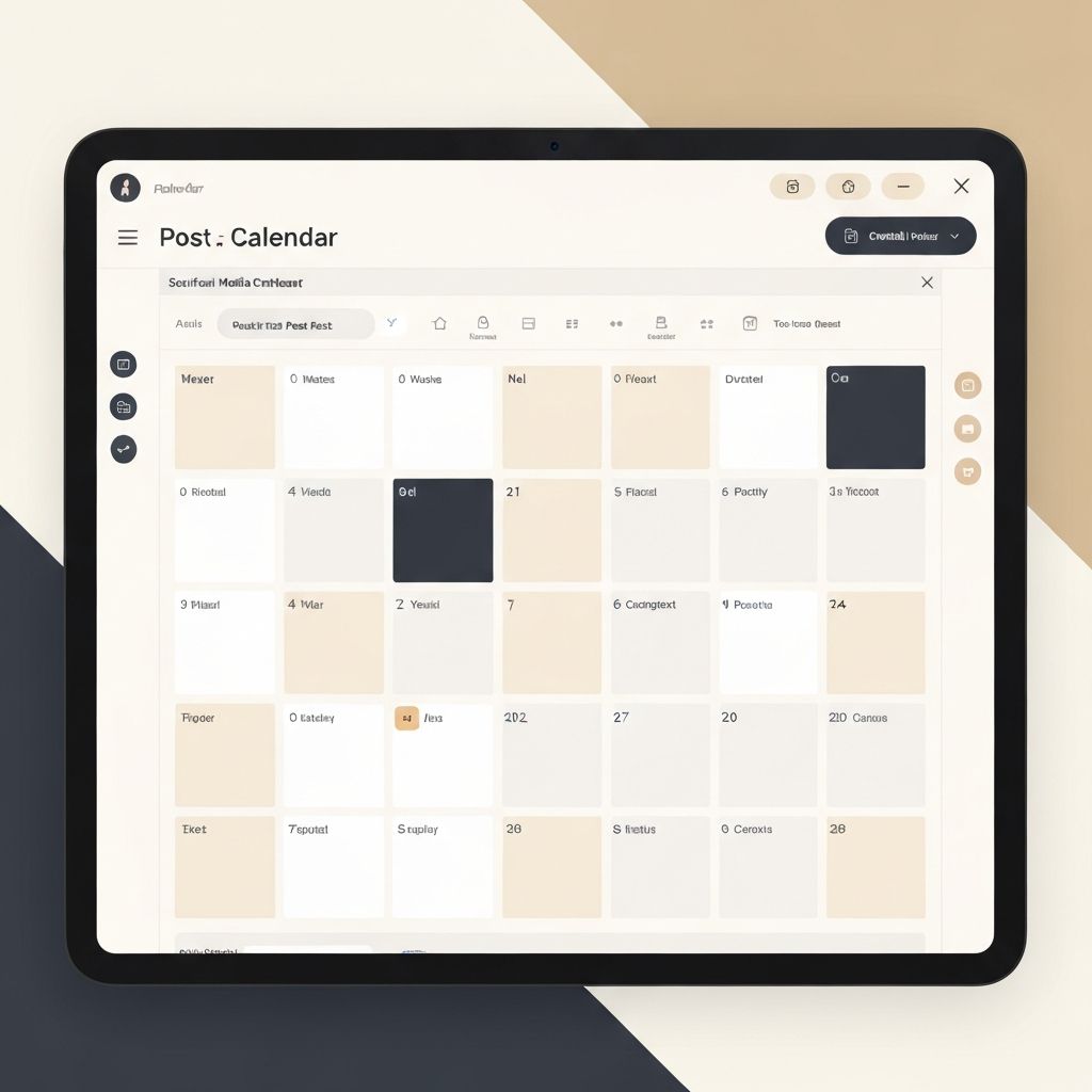 Social Media Calendar Pro